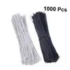 NPQPNAFC 1000 Pcs Self- Locking Wire Tie Wraps Clay Stove for Cooking Outdoor Cable Zip Ties Heavy Duty Zip Ties Heavy Duty Cable Ties Umbrella Rack for Entryway Rope White Overmolding Ties (Color : view 2
