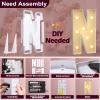 Marquee Letters 3 Feet Tall 3FT Large Light Up Letters N for Backdrop Big Marry Me Sign Birthday Party Decorations Engagement Party Pre-Cut Foam Board view 4