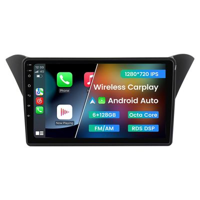 Android Radio Stereo for Hyundai Genesis/Rohens Coupe 2013-2016, Biorunn 9 Inch Octa Core GPS Navi Wireless Wired Car-Play Android Auto Head Unit IPS FM AM RDS DSP, 6GB RAM 128GB ROM