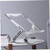 DIYEAH Aluminum Alloy Laptop Riser Holder Desk Stand Laptop Cooling Rack for Treadmill Bed Double Shafts view 3