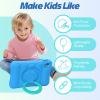 MRWHO Kids Case for iPad 10th Generation 10.9 inch 2022  Lightweight Flexible Shockproof Stand Handle Girls Boys Case for Apple iPad 10 Gen  Blue view 3