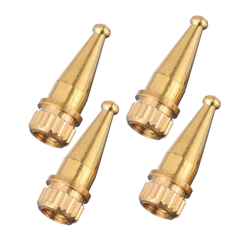 Homoyoyo 4pcs Copper Speaker Feet Spikes Isolation Stands for Amplifiers Turntables Cd Players Protects Floors Easy Installation Design Sound Quality