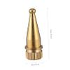 Homoyoyo 4pcs Copper Speaker Feet Spikes Isolation Stands for Amplifiers Turntables Cd Players Protects Floors Easy Installation Design Sound Quality view 4