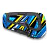 MC MOTOPARTS Headsets Protective Cover Decal Sticker 2 pcs Blue Contrast Compatible with Cardo Freecom 4X 2X view 2