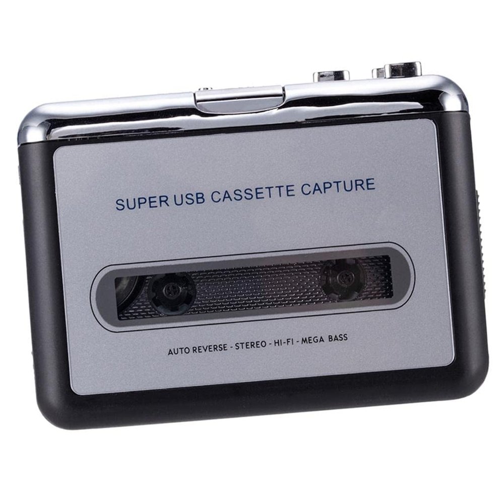 DirectNine Basics Cassette 3 Converter, USB Cassette Player 3 Converter for, 115x85x30mm