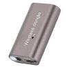 Transmitter and Receiver 2 in 1, 1080p@60hz Extender for Streaming Video and Audio to Monitor from Laptop,PC,TV Box,Projector, Plug and Play view 1