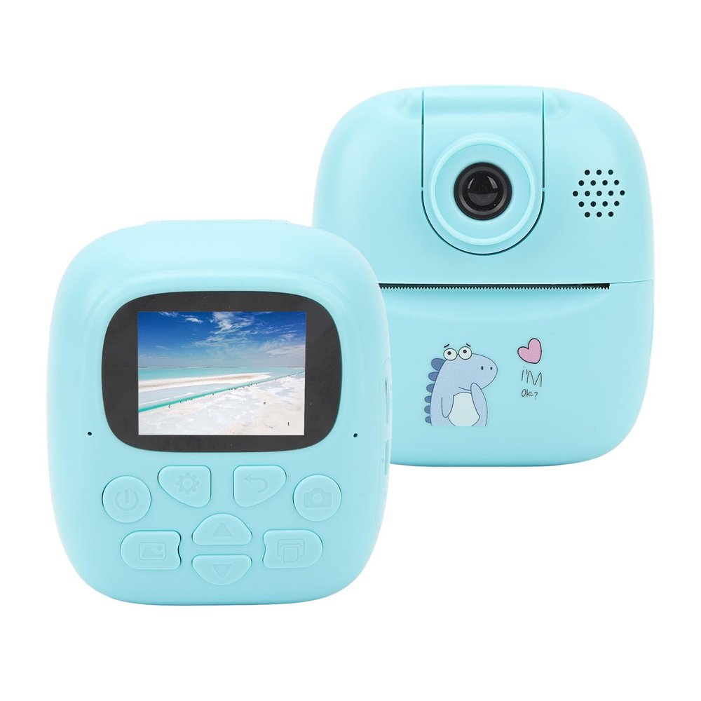Yunir Portable Camera for Kids, 2 in 1 Thermal Printer and Digital Camera, 1080P 44MP 2 Screen Print Camera Toy for 3 4 5 6 7 8 9 10 Year Old Girls Boys