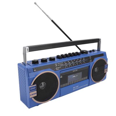 Portable AM FM SW Radio Cassette Player with Bluetooth Speaker, Vintage USB SD Port 3.5mm Aux in Tape Recorder, Old Fashion Classic Tape Drive Radio Speaker Recorder (US
