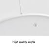 Disc LED Pendant Light Wall Control Hanging Lamp Simple Home LED Chandelier Aluminium Fixture Illumination LED Indoor Lighting Adjustable Lighting for Kitchen Living Dining Room Bedroom (Color (Color view 4