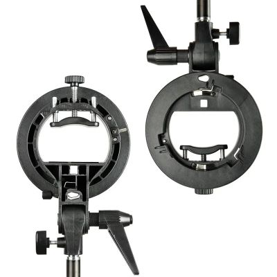 Ldbuejiaja Speedlites Bracket for AD200Pro AD400Pro V1 Round Head Speedlites V860II TT685 TT350 TT685 TT600 S Type Bracket Type Bracket