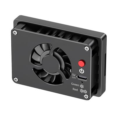 Ldbuejiaja Efficient Camera Cooling Fan Semiconductor Coolers 2-Gear Adjustable for ZVE1/A6700 for R7R8 for XS10 XH2S Replace Semiconductor Cooling Fan for Cameras