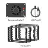 Ldbuejiaja Efficient Camera Cooling Fan Semiconductor Coolers 2-Gear Adjustable for ZVE1/A6700 for R7R8 for XS10 XH2S Replace Semiconductor Cooling Fan for Cameras view 4