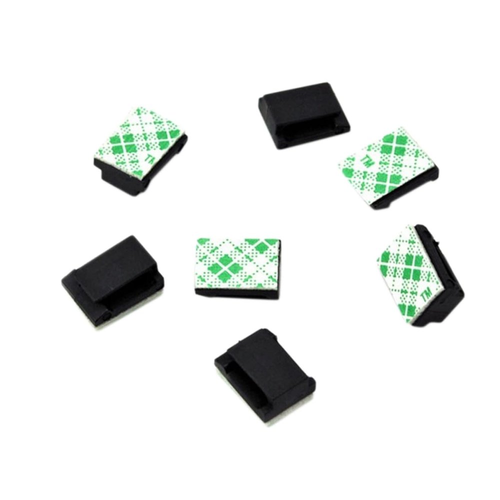Homoyoyo Lightweight 200pcs Cable Clip Wire Retaining Clips for Wire Management