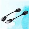 Homoyoyo 2pcs Poe Cable Splitter Adapter for IP Cameras Routers WLAN Full Copper Connection Dc Plug for Security Monitoring and Network Devices Black view 4