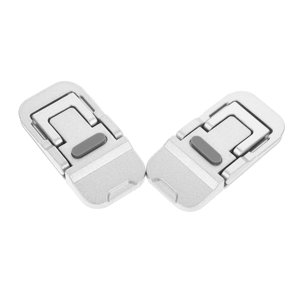 jojofuny 2pcs Ergonomic Laptop Stand Laptop Cooling Pad Aluminum Alloy Material Portable Notebook Holder Stand