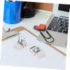 jojofuny 2pcs Ergonomic Laptop Stand Laptop Cooling Pad Aluminum Alloy Material Portable Notebook Holder Stand view 4