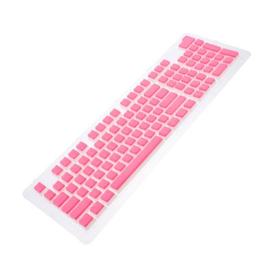Homoyoyo 1set Key Dual Color Decorative Key Caps for Mechanical Keyboard Unique Transparent Design for Personalization Fun Fashionable Look Performance
