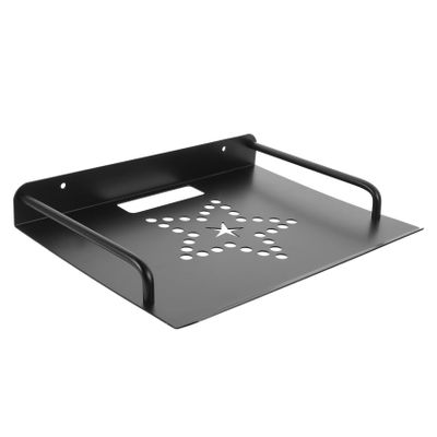 Homoyoyo Industrial Wall Shelves Projector Bracket Router Storage Holder Floating Projector Mount Wall-Mounted Router Rack Cable Box Organizer