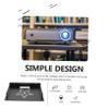 Homoyoyo Industrial Wall Shelves Projector Bracket Router Storage Holder Floating Projector Mount Wall-Mounted Router Rack Cable Box Organizer view 4