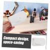 FRCOLOR Nail Drill Bit Organizer Bag Folding 16 Holes Artificial Leather view 4