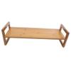jojofuny Wooden Laptop Stand Riser Ergonomic Monitor Lifting Rack for Desktop Use Compact Design to Relieve Neck and Back Pain for Settings view 1