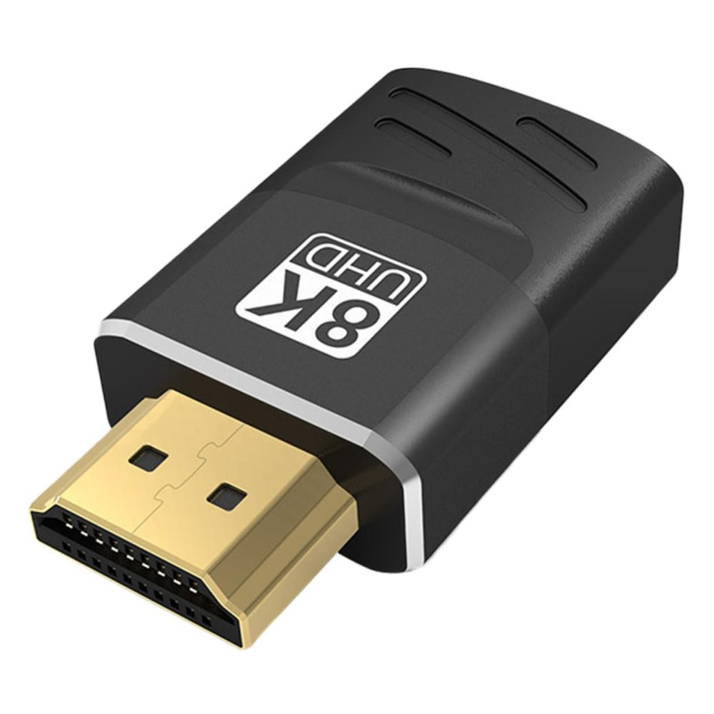 Homoyoyo Male to Female Adapter Monitor Connector Extension Converter for Tv and Display Shell Design for Optimum Signal Transfer Long Distance Usage