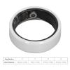 Akozon Smart Ring, IP68 Sleep Smart Ring Pedometer Sleep Monitoring Ring Rechargeable Smart Ring Health (No. 10) view 2