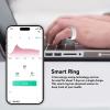 Akozon Smart Ring, IP68 Sleep Smart Ring Pedometer Sleep Monitoring Ring Rechargeable Smart Ring Health (No. 10) view 3