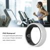 Akozon Smart Ring, IP68 Sleep Smart Ring Pedometer Sleep Monitoring Ring Rechargeable Smart Ring Health (No. 10) view 4