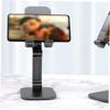 DOITOOL 1pc Desktop Phone and Tablet Stand Folding Bracket Stable Base Triple Slip Design Compatibility for and Devices Black view 4