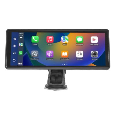 10.26 HD Double Din Car Stereo, Portable and Android Auto Automatic Multimedia Player with Mirror Link for All Vehicles.