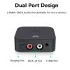 Bluetooth Adapter, Bluetooth 5.0 Receiver 3.5mm AUX Music Adapter with NFC Function for Car TV Computer Speaker Music Streaming System view 2