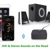 Bluetooth Adapter, Bluetooth 5.0 Receiver 3.5mm AUX Music Adapter with NFC Function for Car TV Computer Speaker Music Streaming System view 4