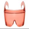 Calabria 3000 Fitover Safety Glasses with Uni-Lens [Pink Fl-41-3 Pack] Wrap Around Eye Protection | Anti-Fog Scratch Resistant | Protective Eyewear view 4