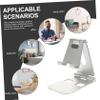DOITOOL Stable Metal Phone Bracket with Silicone Pad Triangular Design for Phone Holder Stand view 2
