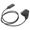 to Scart Cable, Support PAL NTSC HD to Scart Converter Adapter Cable Conversion, with USB Cable, for TV VHS VCR DVD view 3