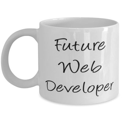 MIPOMALL Future Web Developer 11oz 15oz Mug, Web developer Present From Colleagues, Fun Cup For Colleagues