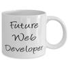 MIPOMALL Future Web Developer 11oz 15oz Mug, Web developer Present From Colleagues, Fun Cup For Colleagues view 2