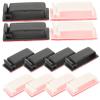 DOITOOL 20pcs Adhesive Cable Management Clips Cord Organizers for Tidy Desktop Wire Management No Drilling Required Black White Clips for Use view 1