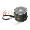 DirectNine Basics Portable Bluetooth Speaker, Powerful Bass, Clear Sound, Wireless Mini Speaker with Card Slot Design, Multifunction Speaker for Bedroom Office Party Indoor Outdoor (Black) view 4