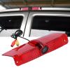 CFTGIW Rear View Camera 3rd Brake Light Position Mounted Fit for Chevy Express Van 20032017, High Resolution with 170 Wide Angle, IP68 Waterproof, Made of PC Material, Suitable for GMC view 3