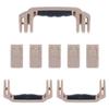 Pelican 1595 Replacement Handle & Latch Set by ColorCase - Desert Tan - Handle and Push Button Latches view 1
