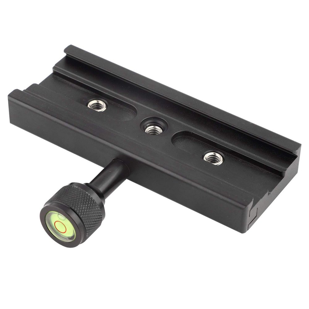 NOENNULL Black QR-120 Clamp Adapter for Quick Release Plate 1/4 3/8 for Arca Tripod, NOENNULLznubwgo1i2