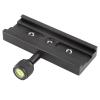 NOENNULL Black QR-120 Clamp Adapter for Quick Release Plate 1/4 3/8 for Arca Tripod, NOENNULLznubwgo1i2 view 1