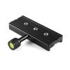 NOENNULL Black QR-120 Clamp Adapter for Quick Release Plate 1/4 3/8 for Arca Tripod, NOENNULLznubwgo1i2 view 4