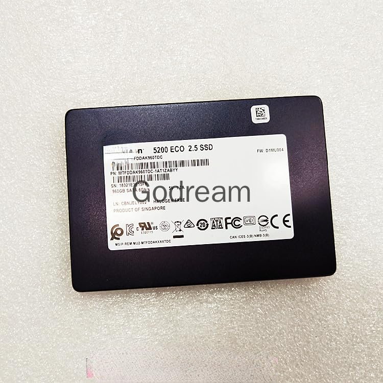 Renemxy for Micron 5200 ECO 480G 960GB 2.5SSD Sata Enterprise SSD Wave