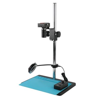 ZTBH Microscope Accessories Kit 48MP 1080P 2K HDMI USB TF Video Recorder Industrial Lab Soldering Video Microscope Camera Big View High Working Distance Microscope Slides (Color : 6-60mm)