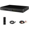 Blu Ray DVD Player, WISCENT Full HD 1080p Home Theater Disc System, Region A/1 Blu-Rays,HD Blu-Ray DVD Player for TV with Coaxial Audio/HDMI/AV/Output, USB Input, Built-in PAL NTSC view 1