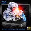 Blu Ray DVD Player, WISCENT Full HD 1080p Home Theater Disc System, Region A/1 Blu-Rays,HD Blu-Ray DVD Player for TV with Coaxial Audio/HDMI/AV/Output, USB Input, Built-in PAL NTSC view 2