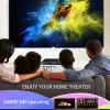 Blu Ray DVD Player, WISCENT Full HD 1080p Home Theater Disc System, Region A/1 Blu-Rays,HD Blu-Ray DVD Player for TV with Coaxial Audio/HDMI/AV/Output, USB Input, Built-in PAL NTSC view 3